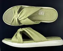 כפכפי עור אורה שחור, חום, ירוק