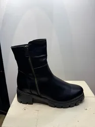 מגף נוחות עור לבן טלי