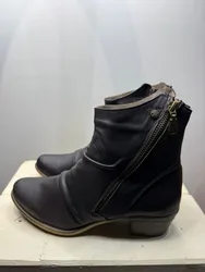 מגף נוחות עור לוזיאנה שחור