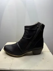 מגף נוחות עור לוזיאנה שחור