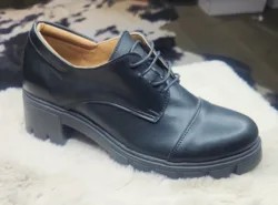 נעלי נוחות מעור נייסי - חום