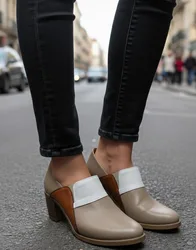 נעלי נוחות מעור תמר- בז'