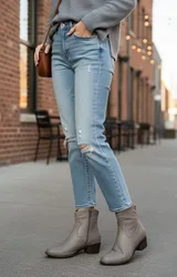 מגף נוחות ריטה בז'