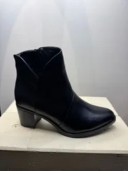 מגפוני נוחות מעור שחור אסיה